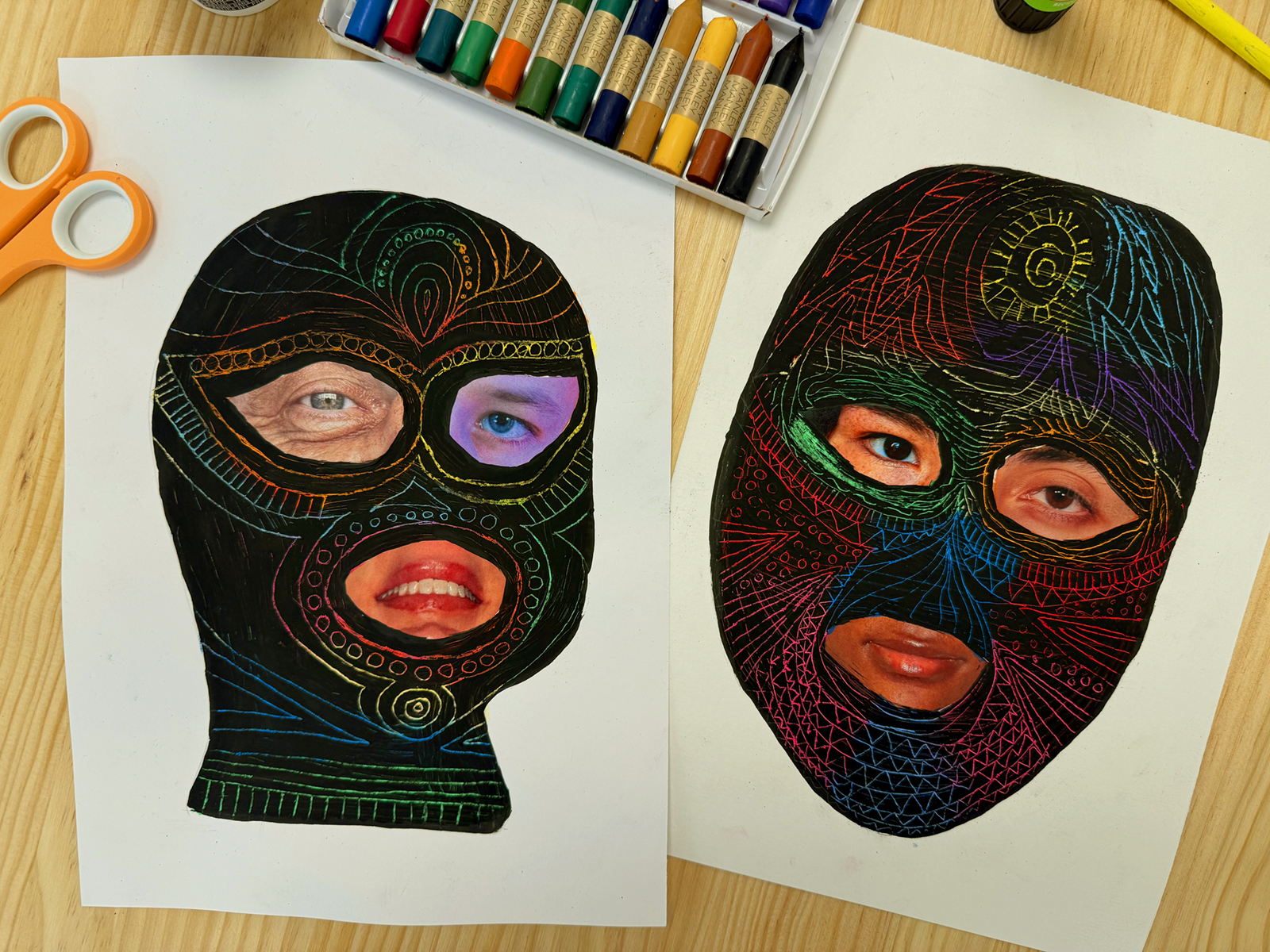 Taller de esgrafiado